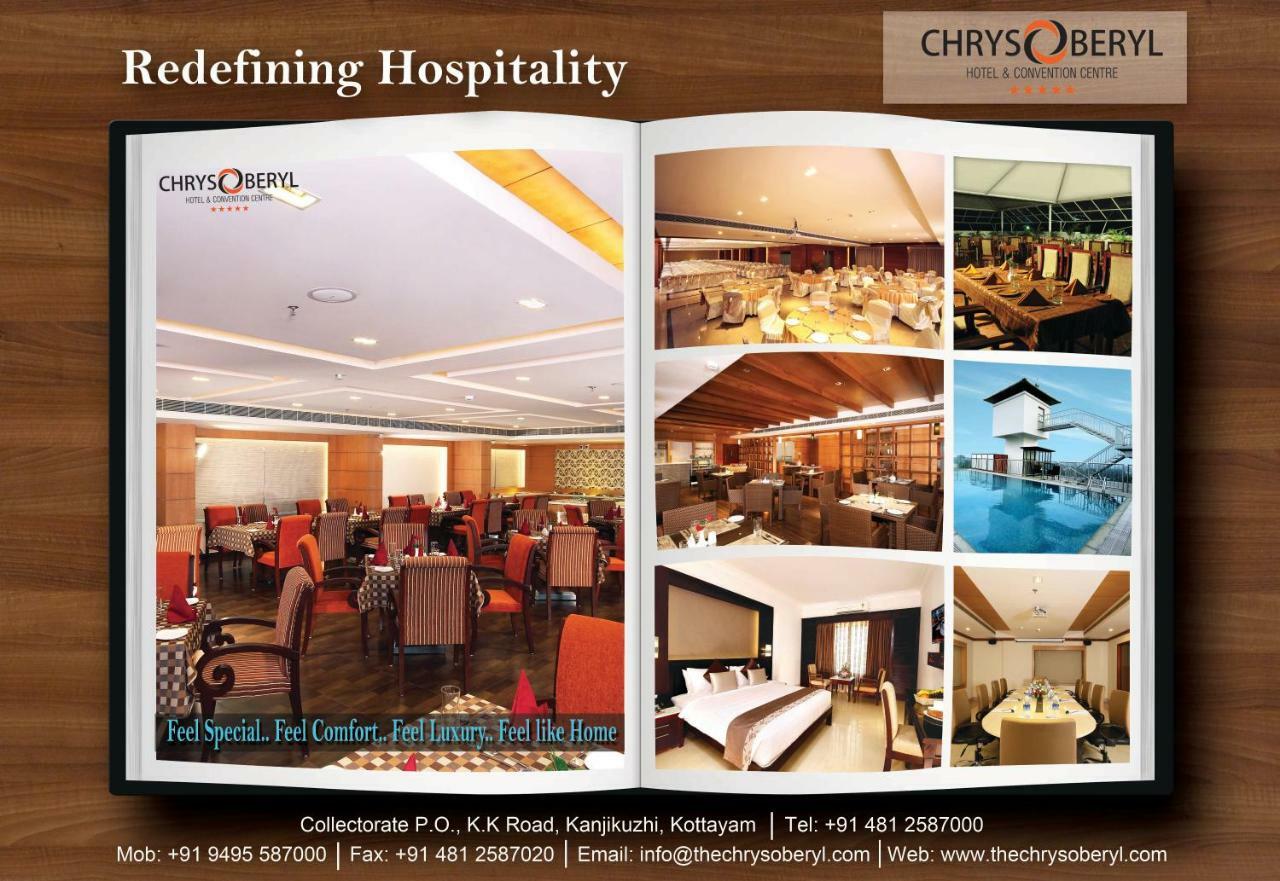 Hotel Chrysoberyl Kottayam Bagian luar foto